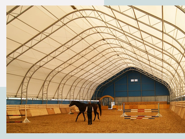 Строительство конных манежей в Владимире