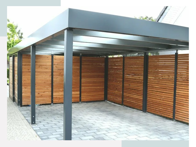 Навесы для парковки в Владимире