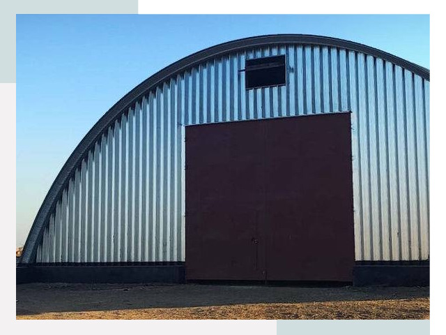 Бескаркасные ангары в Владимире