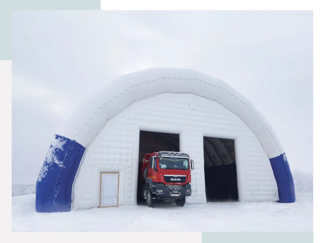 Мобильные ангары в Владимире