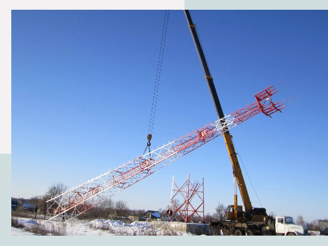 Строительство башен связи в Владимире от 623 руб.