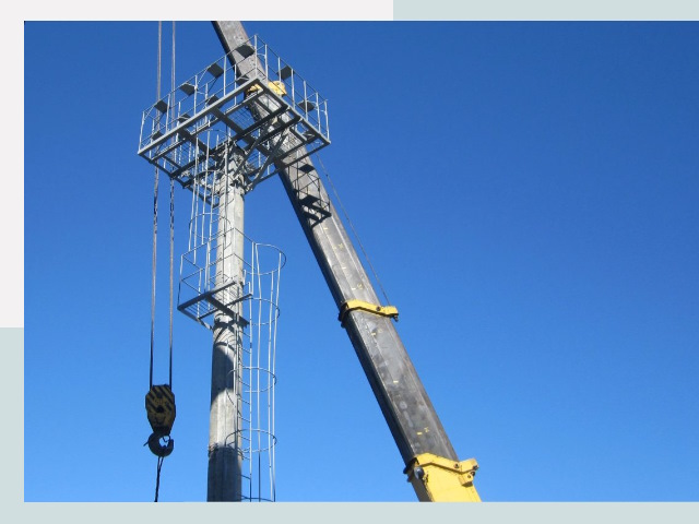 Монтаж осветительных мачт в Владимир от 623 руб.