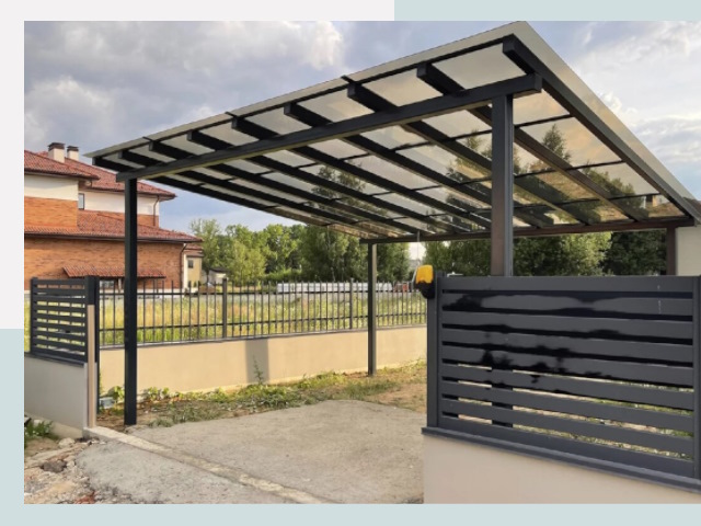 Металлические навесы в Владимир от 623 руб. за м²