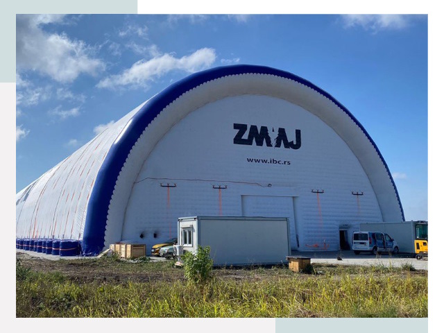 Брендирование ангаров в Владимире