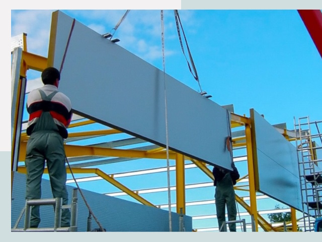 Монтаж сэндвич-панелей в Владимире от 623 руб.