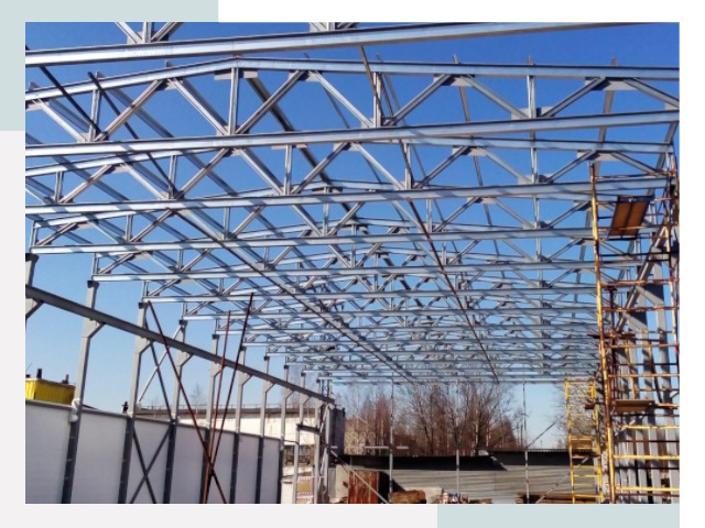 Металлокаркасы для складов в Владимире