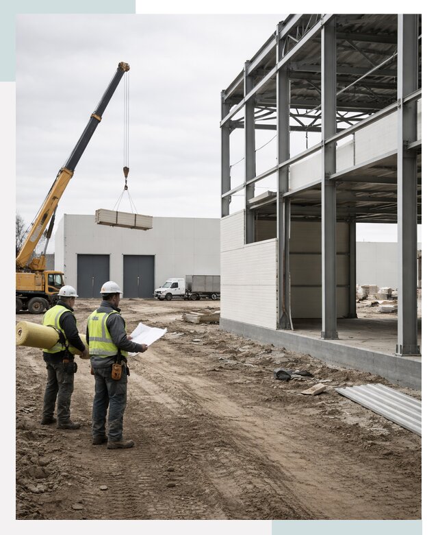 Строительство холодильных складов в Владимире от 46688 р. - СтальСтрой-Вдм