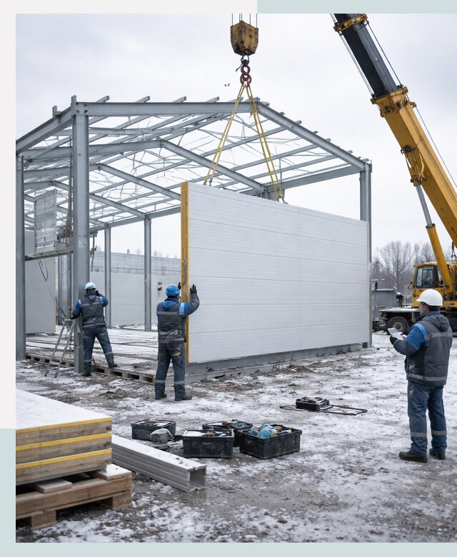 Строительство холодильных складов под ключ в Владимире