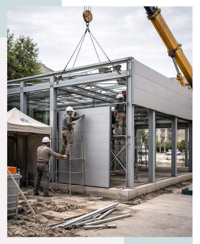 СтальСтрой-Вдм: торговый павильон под ключ в Владимире от 36313 р.