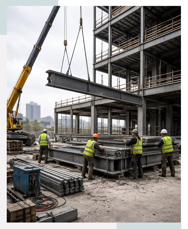 Строительство торгово-офисных зданий в Владимире от 46688 р.| СтальСтрой-Вдм