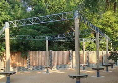 Терраса из металлоконструкций под ключ, проектирование, изготовление и монтаж от СтальСтрой-Вдм